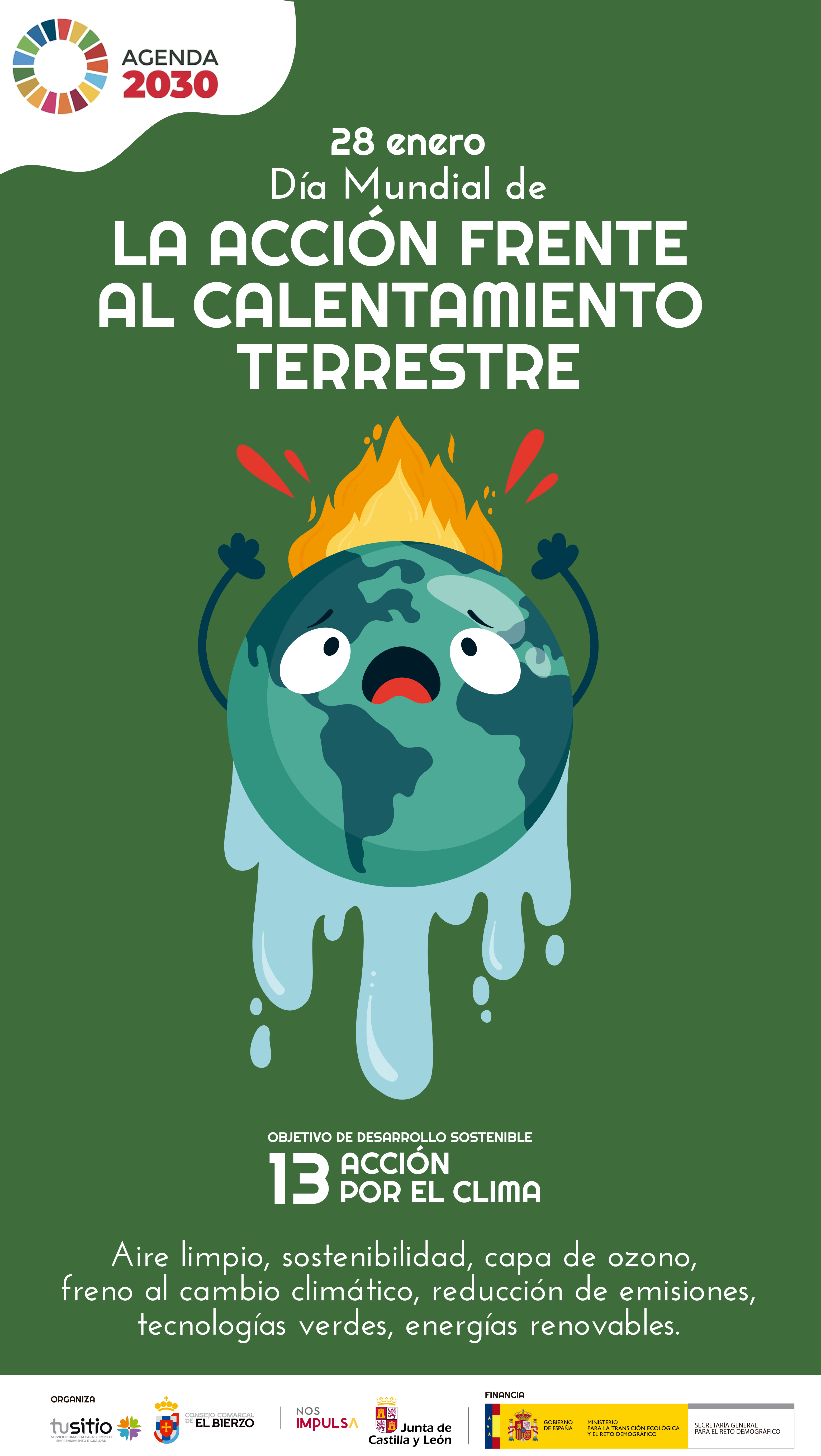 Día Calentamiento Global. 28 Enero