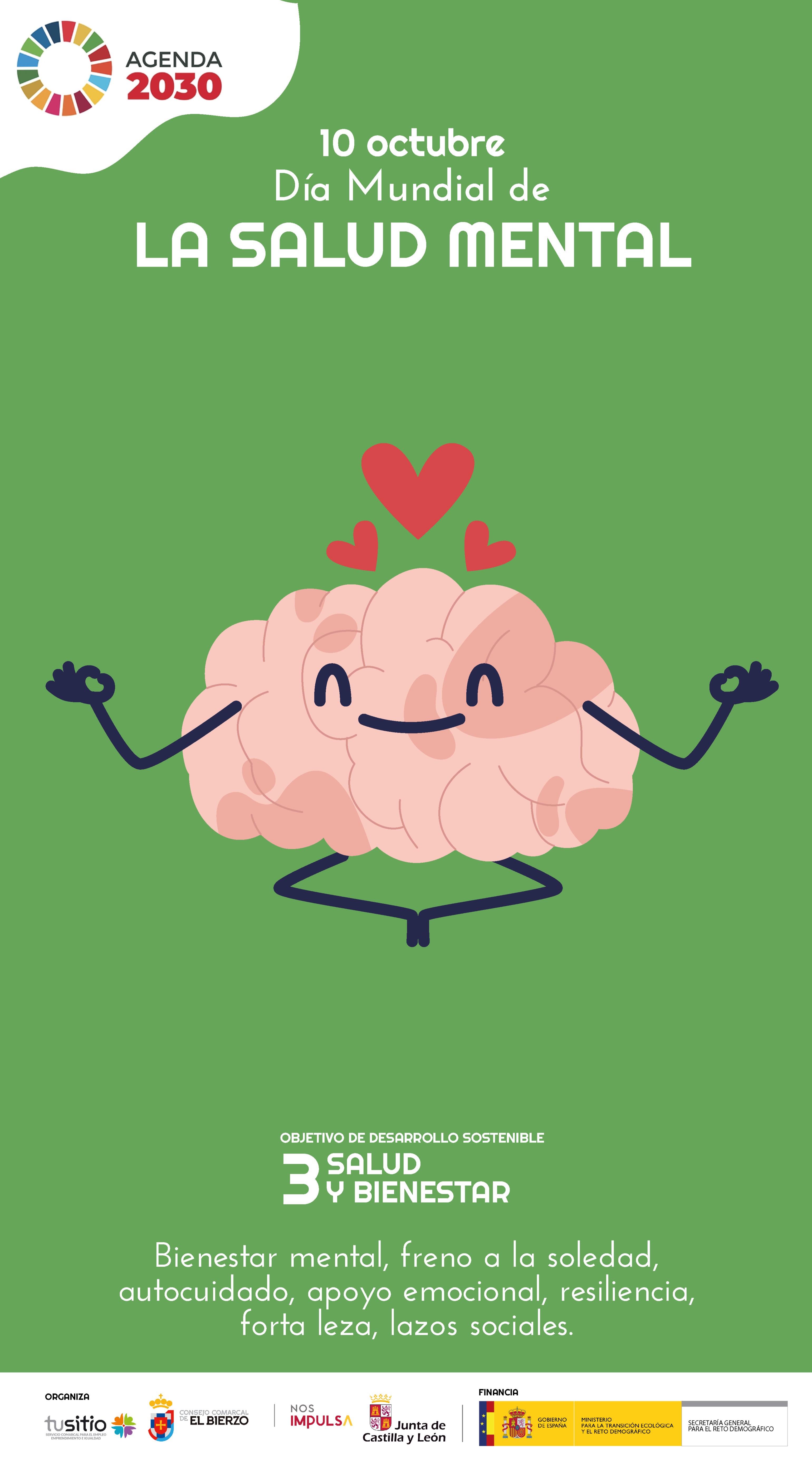 10. Día de la Salud Mental. 10 Octubre