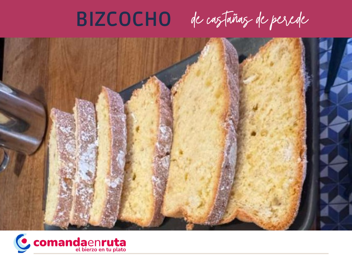 Bizcocho de castañas de perede