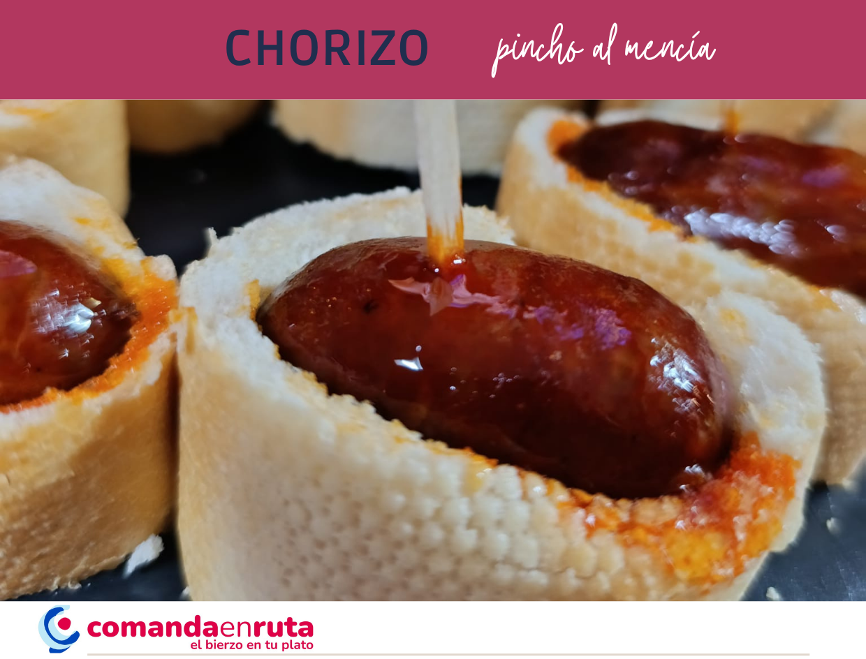 Chorizo pincho al mencia