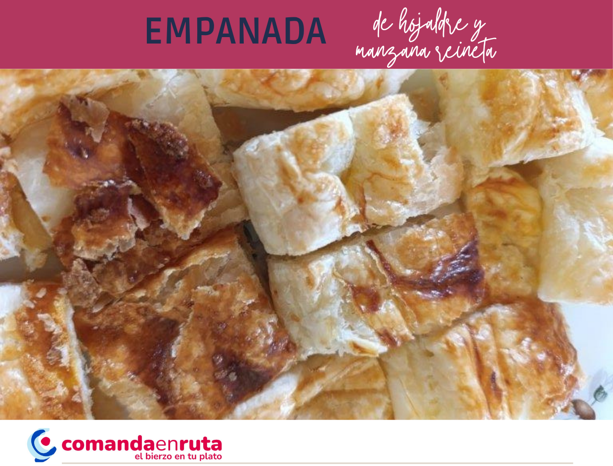 Empanada de Hojaldre y Manzana Reineta
