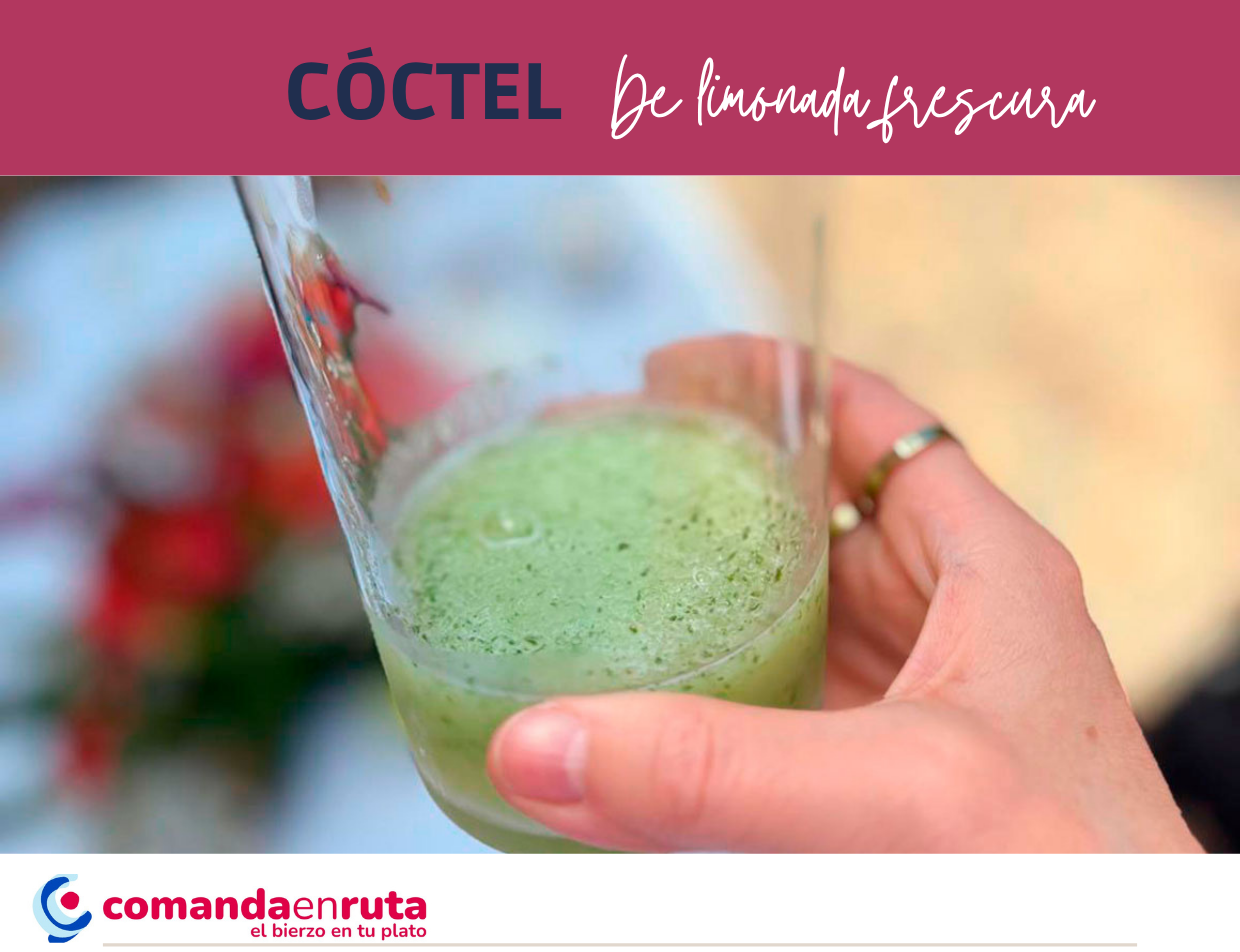 C&oacute;ctel de limonada frescura