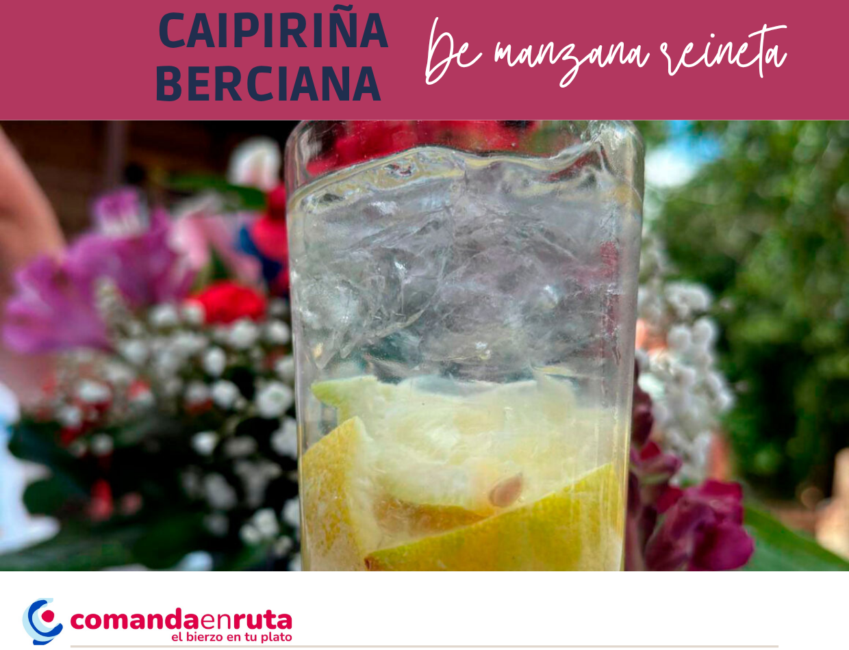 Caipiri&ntilde;a de manzana reineta