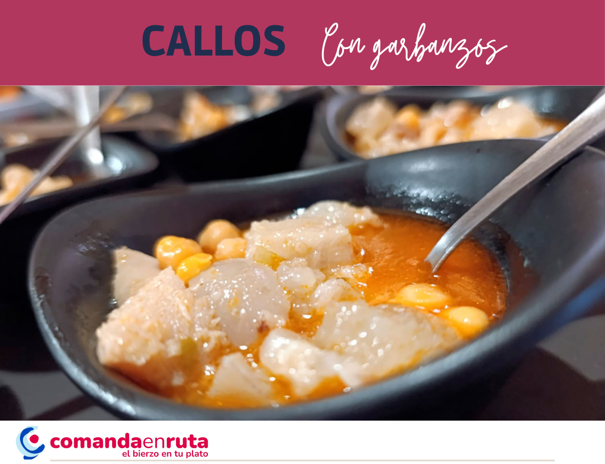 Callos con garbanzos