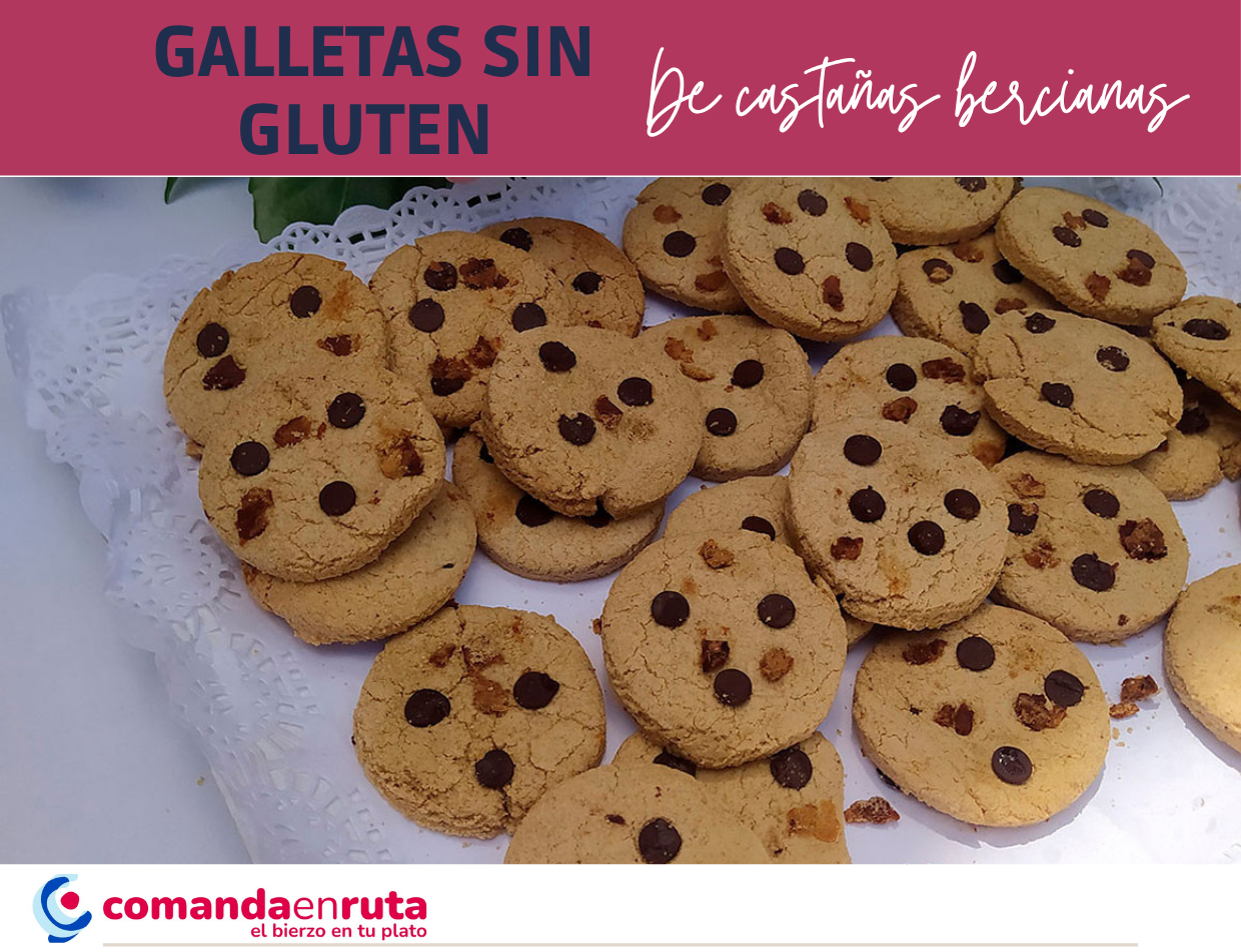 Galletas de casta&ntilde;as bercianas sin gluten