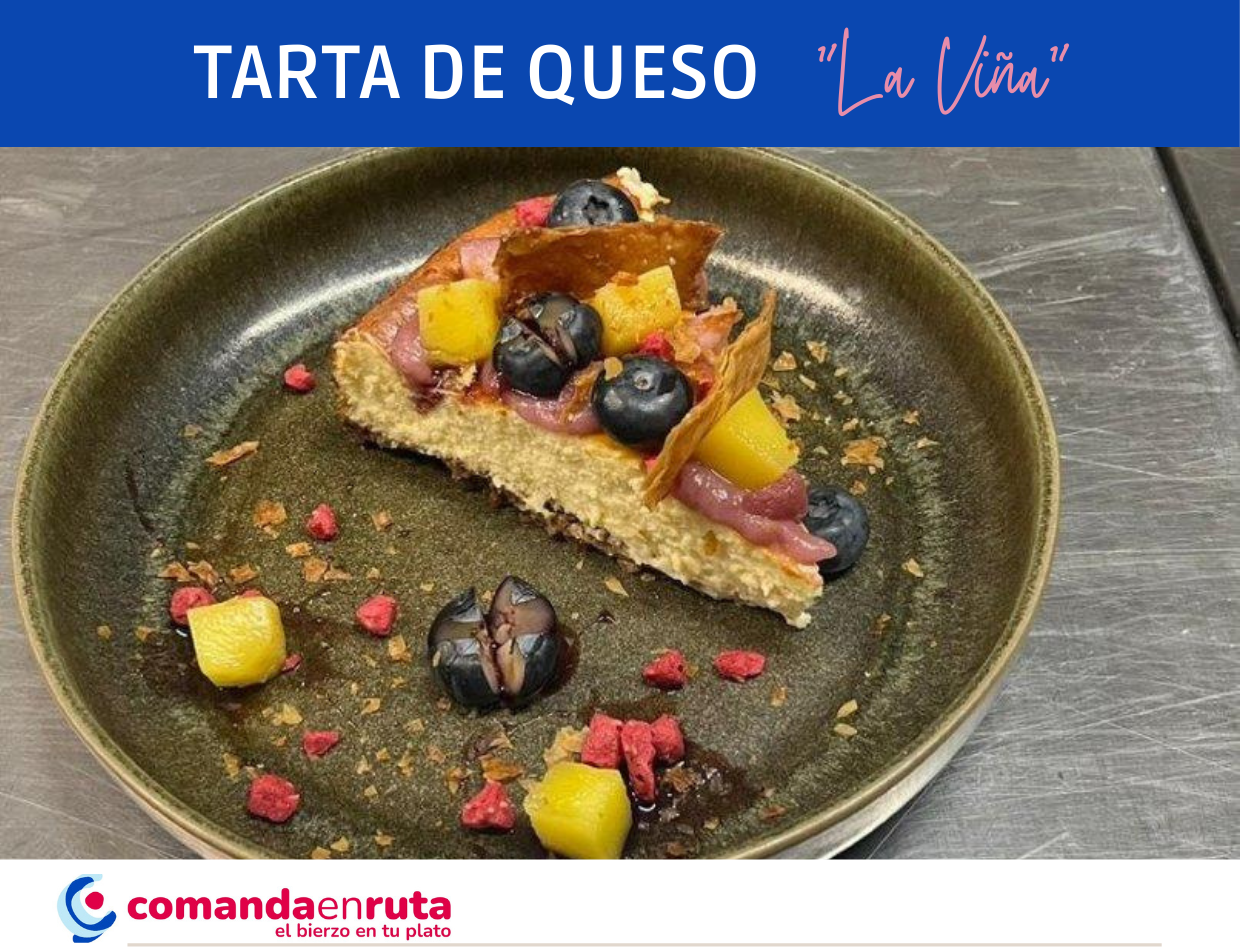 Tarta de queso "La Vi&ntilde;a"