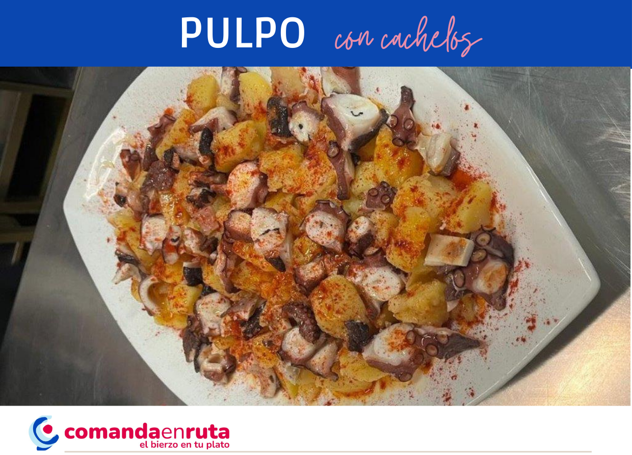 Pulpo con Cachelos