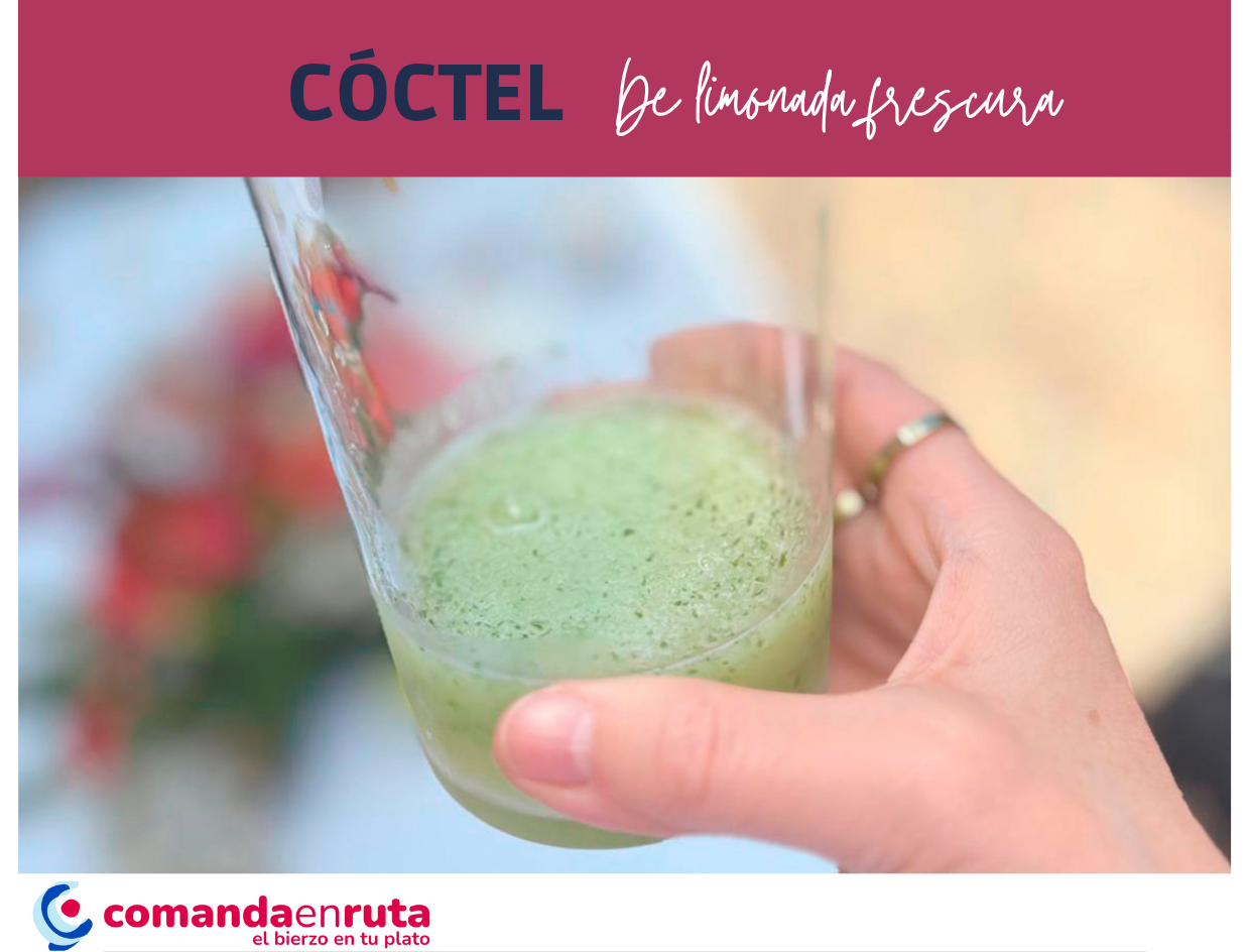 Cóctel de limonada frescura. Portada