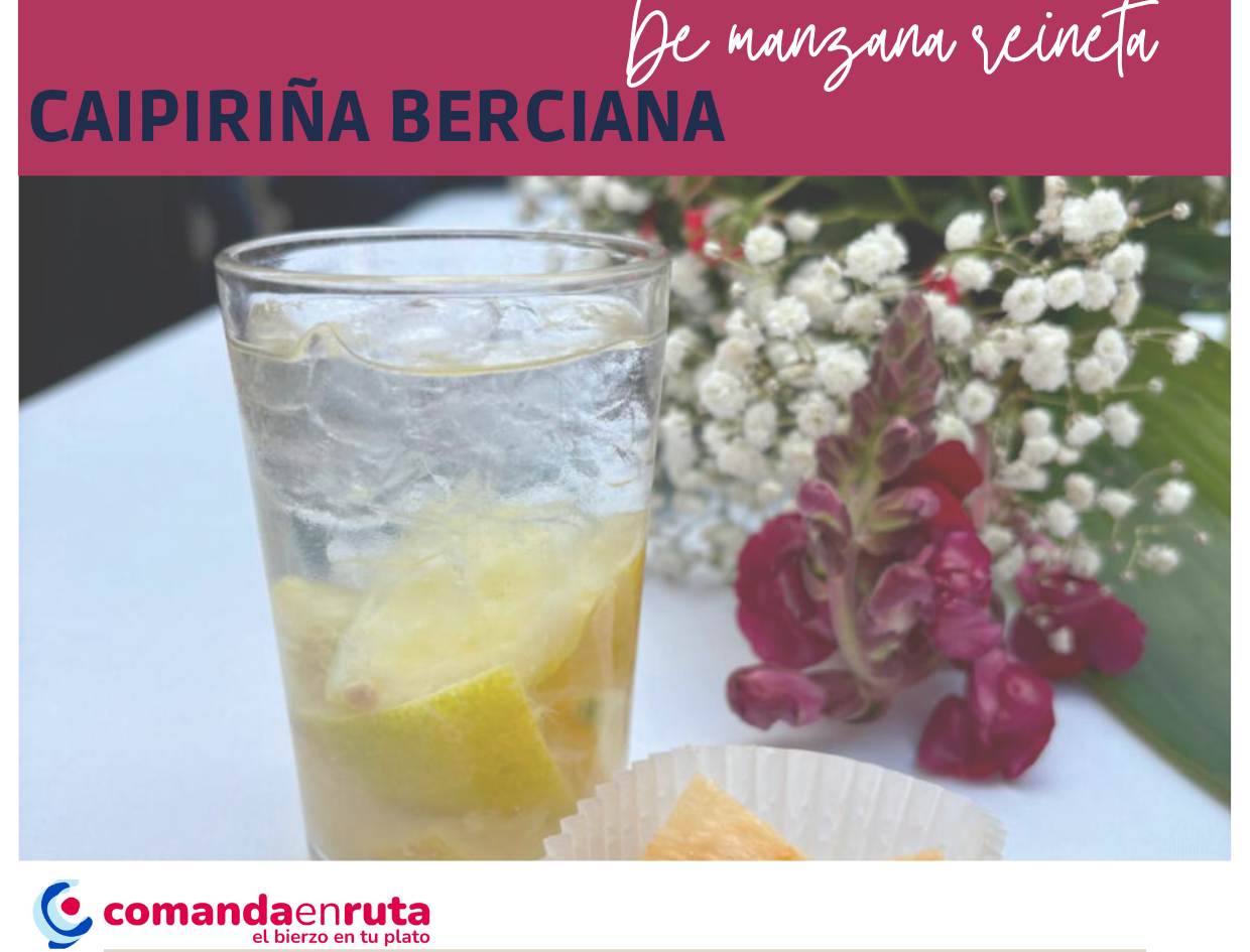 Caipiriña de manzana reineta. Portada