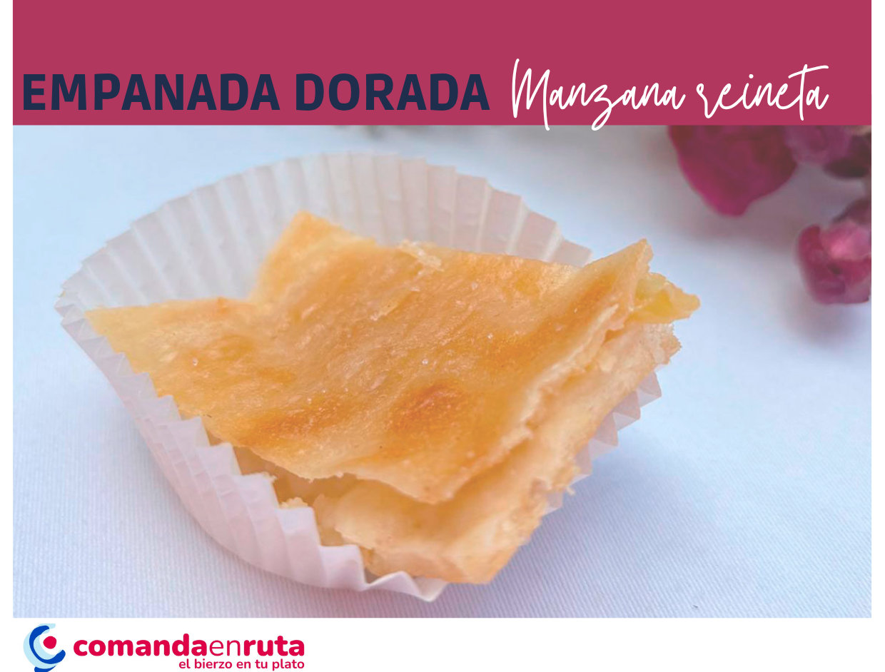 Empanada de manzana reineta. Portada