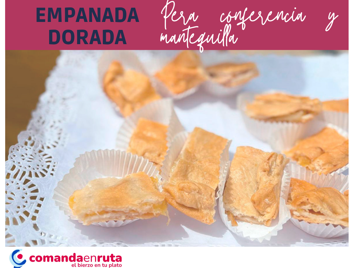 Empanada de pera conferencia. Portada