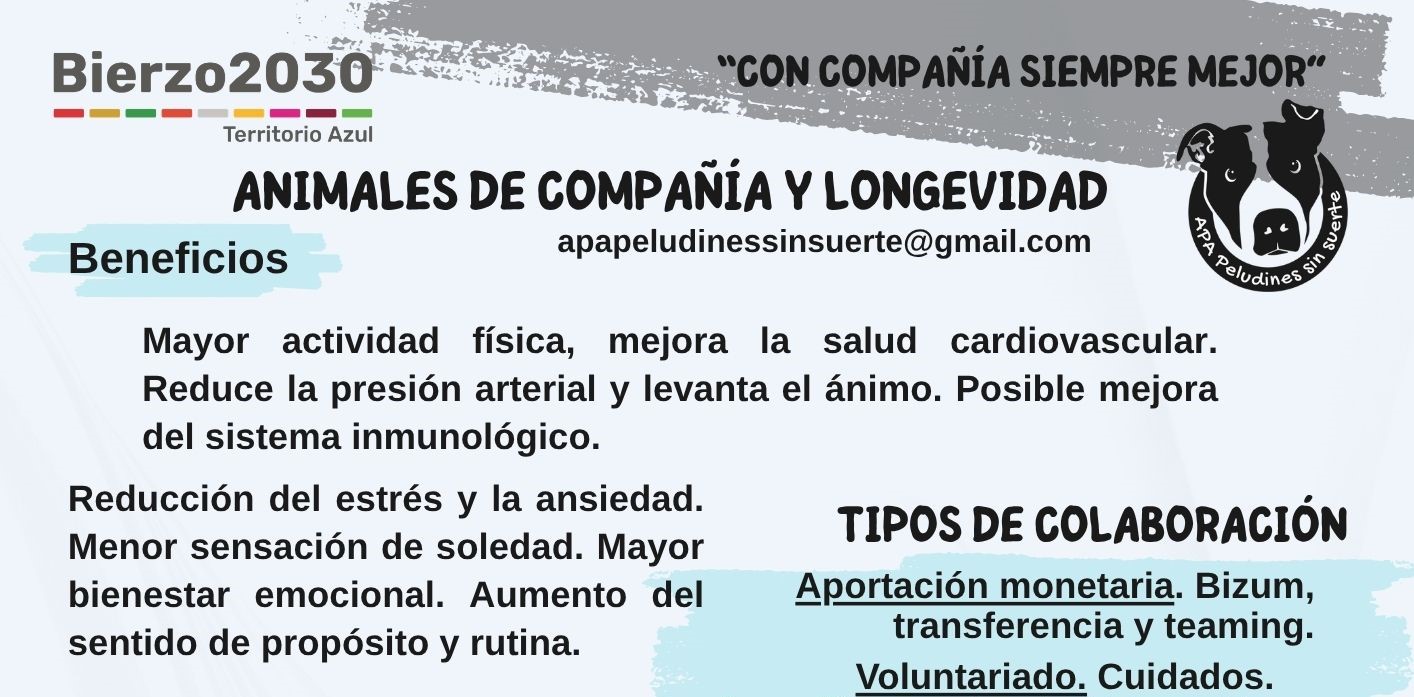 Animales de compa&ntilde;ia y longevidad