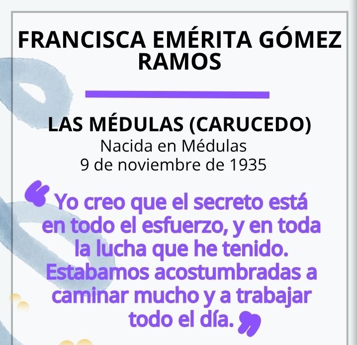 Francisca. M&eacute;dulas
