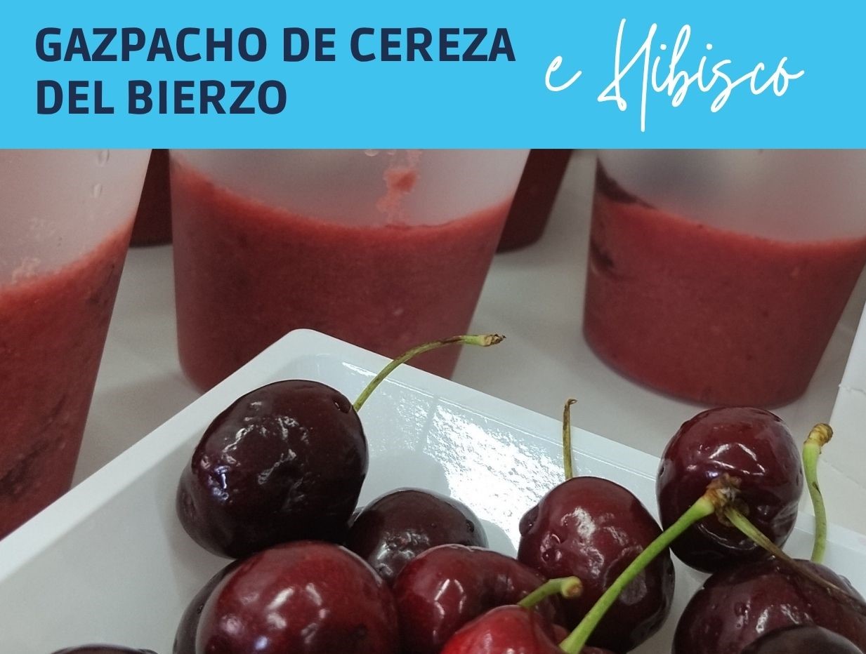 Gazpacho con cereza