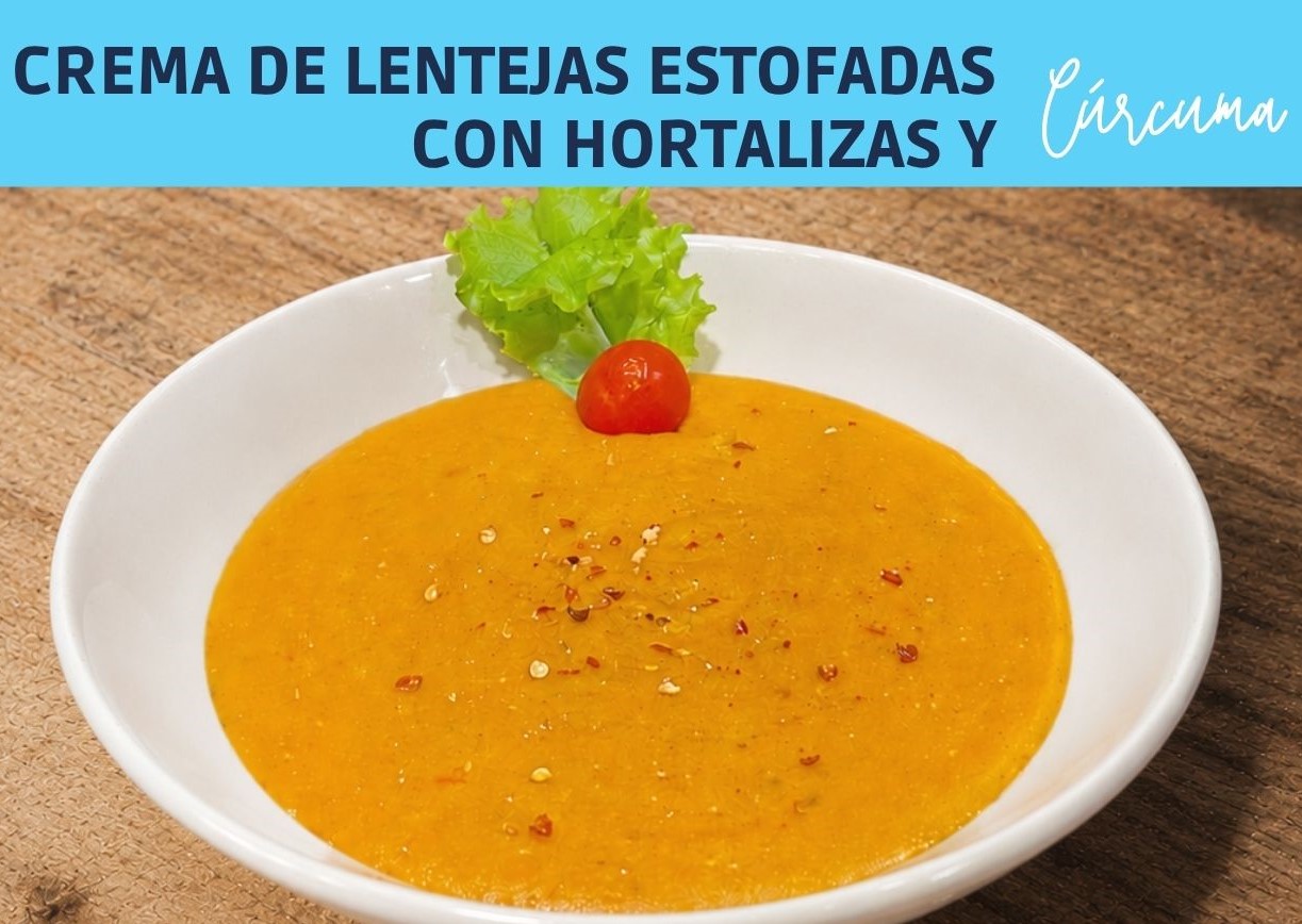 Crema de lentejas 