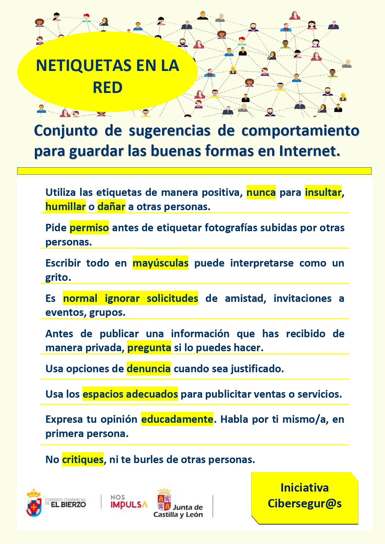 Netiquetas en la red