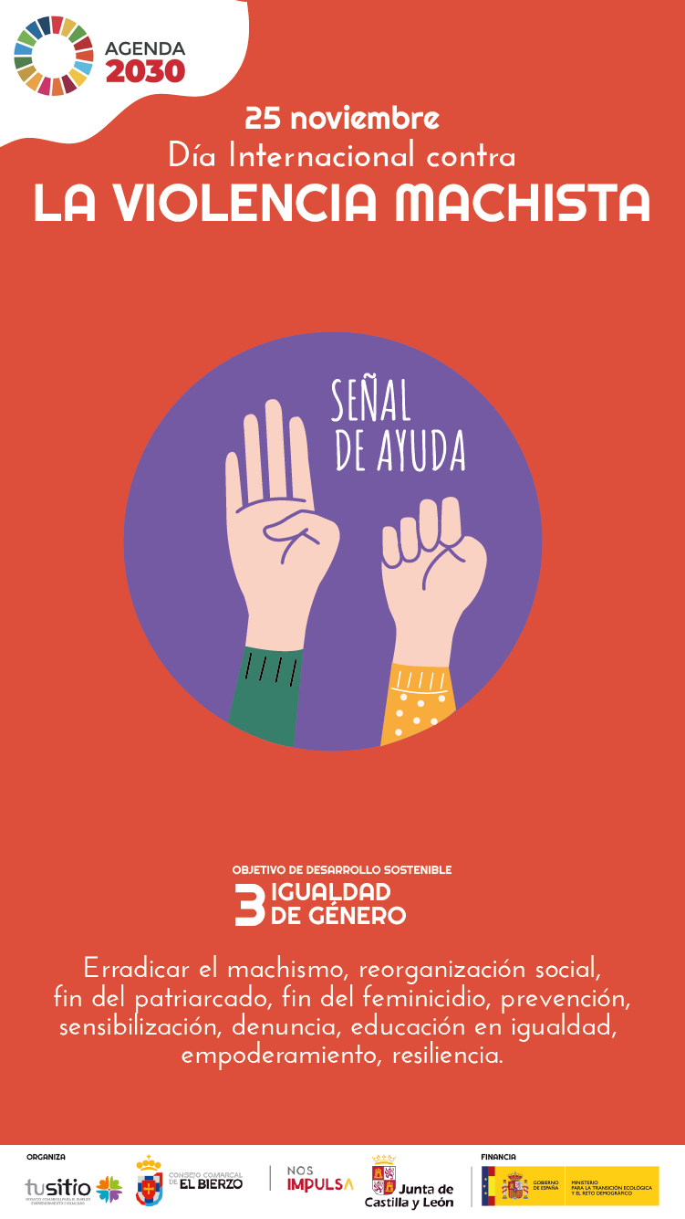 Día contra la violencia machista. 25 de noviembre