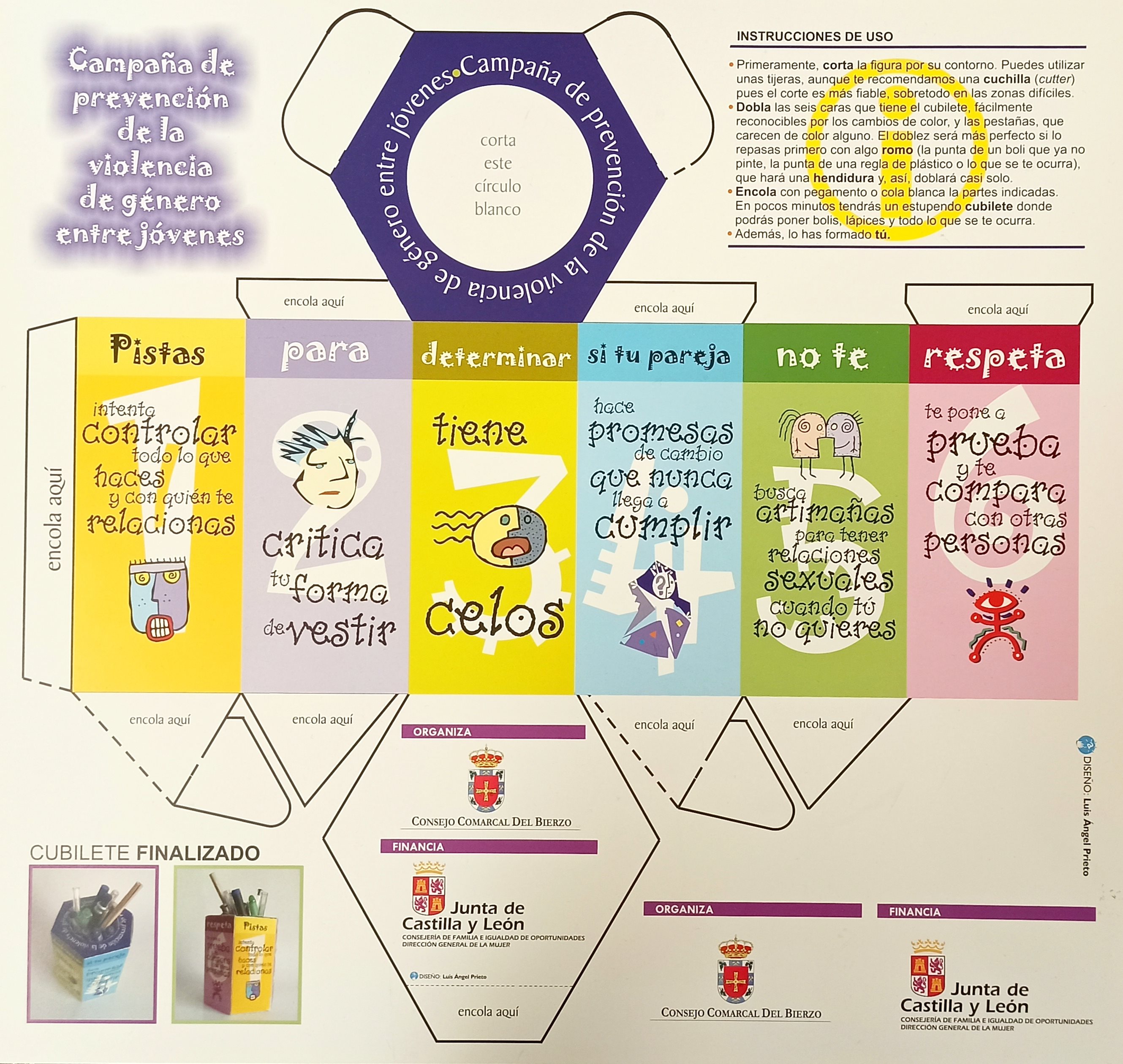 Cubilete recortable. 2010